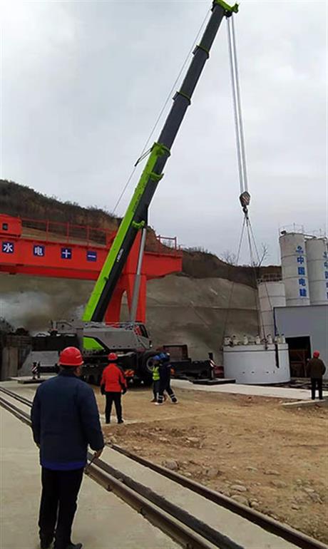 洛陽(yáng)吊車出租-工程案例